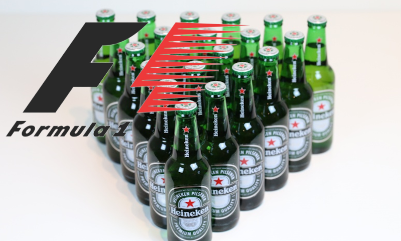 Heineken sponsor van de Formule 1